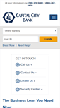 Mobile Screenshot of capcitybank.com